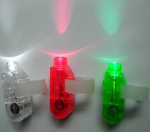 Linterna LED para el dedo