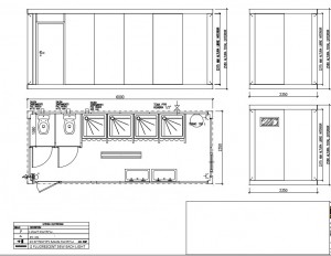 Casa Contenedor para utilizar como WC 