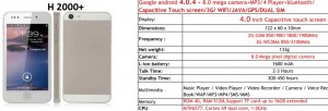 Smartphone Dual Core 4"