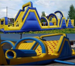 Hinchable Carrera Obstaculos