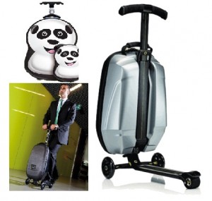 Maleta patinete tipo trolley