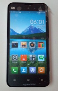 Frontal del Xiaomi M2