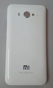 Vista trasera del Xiaomi M2