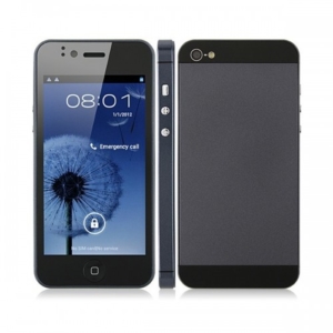 5i, smartphone de estética parecida al i5 de la conocida marca de la manzana pero mucho más económico. Android 4.0.4, CPU MTK6577, Cortex A9 de doble núcleo
